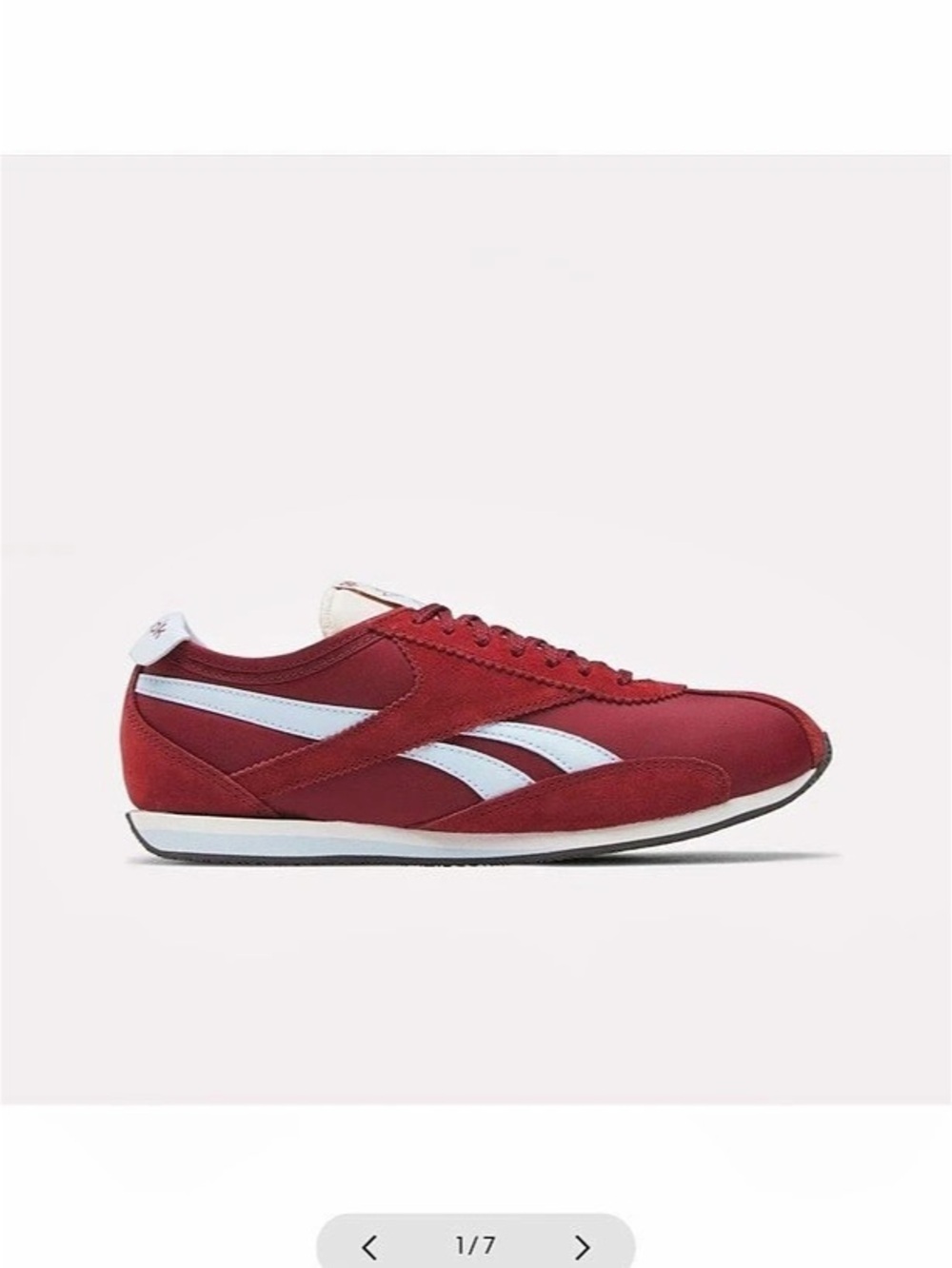 Reebok Red & light blue Sneakers
